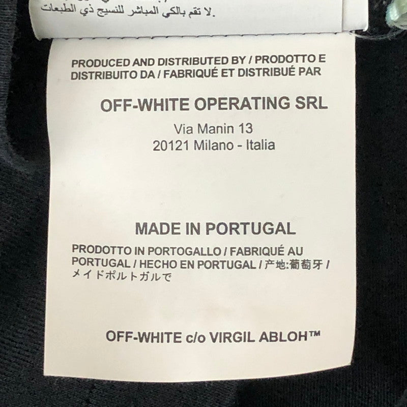 【中古品】【レディース】 OFF-WHITE オフホワイト OFF STAMP S/S TEE OWAA049R19B98053 オフ スタンプ ショートスリーブ Tシャツ 半袖 トップス 170-250421-kk-22-tei サイズ：XS カラー：ブラック 万代Net店