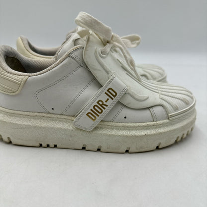 【現状渡し品】【レディース】 DIOR ID ストラップ スニーカー ディオール ID スニーカー ChristianDior クリスチャンディオール 靴 166-260210-nm-04-tei サイズ：34 カラー：ホワイト 万代Net店