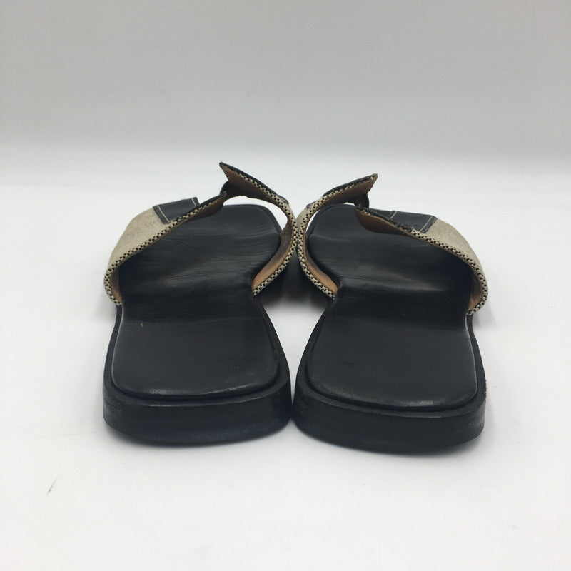 【現状渡し品】【メンズ】 HERMES エルメス IZMIR SANDAL イズミール サンダル 靴 183-250609-KS-07-tei サイズ：41 カラー：ブラック 万代Net店