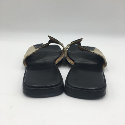【現状渡し品】【メンズ】 HERMES エルメス IZMIR SANDAL イズミール サンダル 靴 183-250609-KS-07-tei サイズ：41 カラー：ブラック 万代Net店