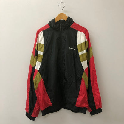 【中古品】【メンズ】 adidas アディダス 90's NYLON TRACK JACKET 90年代 ナイロン トラックジャケット ライトアウター 148-250421-kk-18-fuz サイズ：US M カラー：マルチカラー 万代Net店