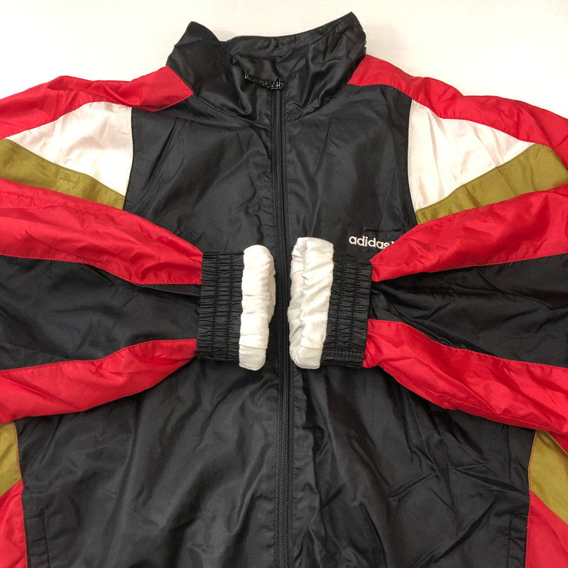 【中古品】【メンズ】 adidas アディダス 90's NYLON TRACK JACKET 90年代 ナイロン トラックジャケット ライトアウター 148-250421-kk-18-fuz サイズ：US M カラー：マルチカラー 万代Net店