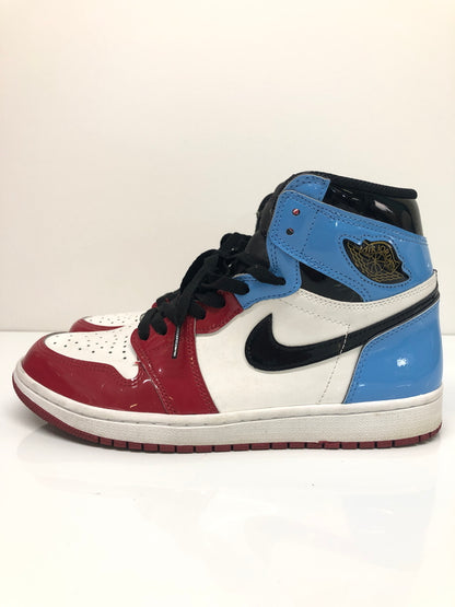 【中古品】【メンズ】 NIKE ナイキ AIR JORDAN 1 RETRO HIGH OG FEARLESS CK5666-100 エア ジョーダン 1 レトロ ハイ オリジナル フィアレス スニーカー 靴 160-260718-kk-45-hon カラー：WHITE/BLACK-UNIVERSITY BLUE 万代Net店