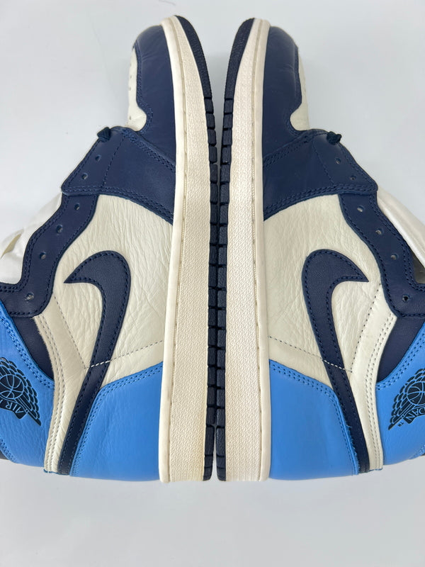 【中古品】【メンズ】 NIKE ナイキ AIR JORDAN 1 RETRO HIGH OG 555088-140 エアジョーダン 1 レトロ ハイ オリジナル スニーカー 靴 160-260801-kk-02-hon カラー：SAIL/OBSIDIAN-UNIVERSITY BLUE 万代Net店