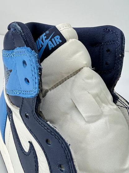 【中古品】【メンズ】 NIKE ナイキ AIR JORDAN 1 RETRO HIGH OG 555088-140 エアジョーダン 1 レトロ ハイ オリジナル スニーカー 靴 160-260801-kk-02-hon カラー：SAIL/OBSIDIAN-UNIVERSITY BLUE 万代Net店