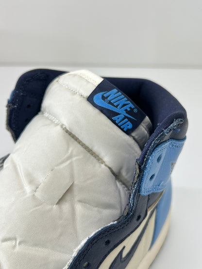 【中古品】【メンズ】 NIKE ナイキ AIR JORDAN 1 RETRO HIGH OG 555088-140 エアジョーダン 1 レトロ ハイ オリジナル スニーカー 靴 160-260801-kk-02-hon カラー：SAIL/OBSIDIAN-UNIVERSITY BLUE 万代Net店