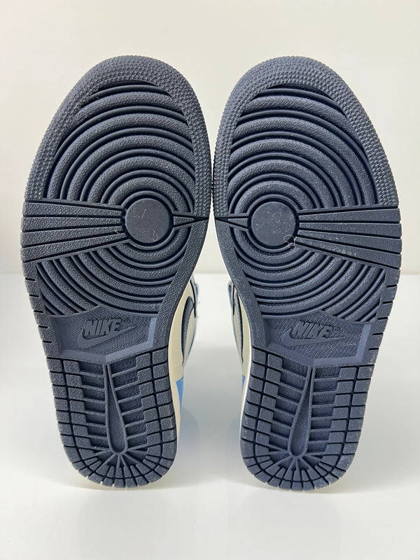 【中古品】【メンズ】 NIKE ナイキ AIR JORDAN 1 RETRO HIGH OG 555088-140 エアジョーダン 1 レトロ ハイ オリジナル スニーカー 靴 160-260801-kk-02-hon カラー：SAIL/OBSIDIAN-UNIVERSITY BLUE 万代Net店