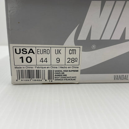 【中古品】【メンズ】 NIKE ナイキ VANDAL HIGH SUPREME CNVS QS AH8605-800 バンダル ハイ サプリーム キャンバス クイックストライク スニーカー 靴 シューズ 160-260629-sa-15-tei サイズ：28 カラー：オレンジ 万代Net店