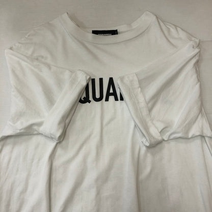 【中古品】【メンズ】 DSQUARED2 ディースクエアード LOOSE FIT TEE S74GD1197 ルーズ フィット Tシャツ 半袖 トップス 141-250426-yo-08-fuz サイズ：M カラー：ホワイト 万代Net店