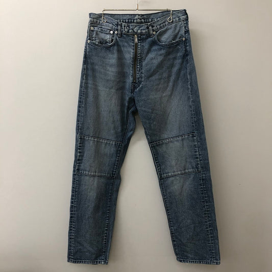 【中古品】【メンズ】 AMBUSH アンブッシュ × LEVI'S リーバイス 別注 コラボ 23SS BIKER JEANS A4499-0000 バイカー ジーンズ デニムパンツ ボトムス 151-250426-yo-29-tei サイズ：34 カラー：ライトインディゴ 万代Net店