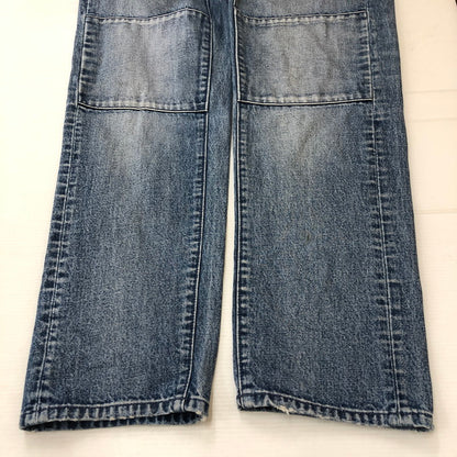 【中古品】【メンズ】 AMBUSH アンブッシュ × LEVI'S リーバイス 別注 コラボ 23SS BIKER JEANS A4499-0000 バイカー ジーンズ デニムパンツ ボトムス 151-250426-yo-29-tei サイズ：34 カラー：ライトインディゴ 万代Net店