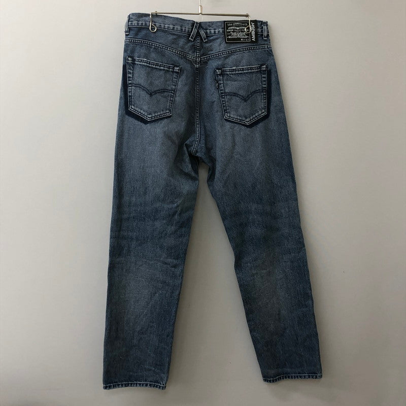 【中古品】【メンズ】 AMBUSH アンブッシュ × LEVI'S リーバイス 別注 コラボ 23SS BIKER JEANS A4499-0000 バイカー ジーンズ デニムパンツ ボトムス 151-250426-yo-29-tei サイズ：34 カラー：ライトインディゴ 万代Net店