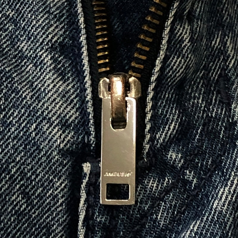 【中古品】【メンズ】 AMBUSH アンブッシュ × LEVI'S リーバイス 別注 コラボ 23SS BIKER JEANS A4499-0000 バイカー ジーンズ デニムパンツ ボトムス 151-250426-yo-29-tei サイズ：34 カラー：ライトインディゴ 万代Net店