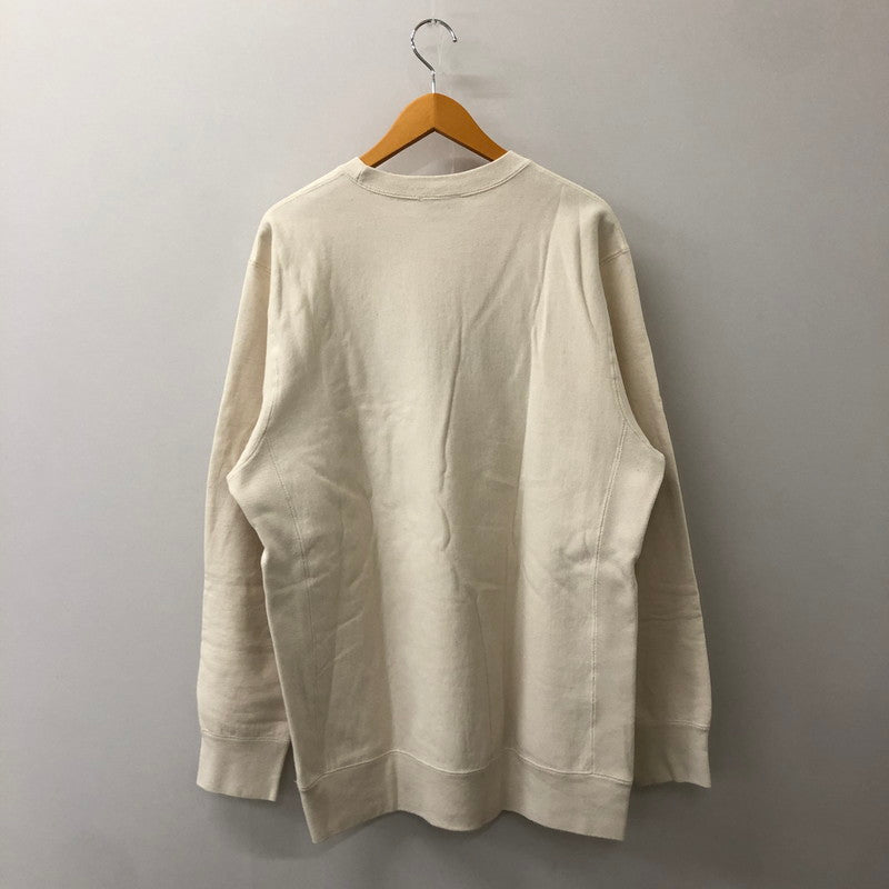 【中古品】【メンズ】 BETTER GIFT SHOP ベターギフトショップ 20SS LOGO CREWNECK SWEAT ロゴ クルーネック スウェット トレーナー 長袖 トップス 147-250426-yo-21-tei サイズ：XL カラー：ナチュラル 万代Net店