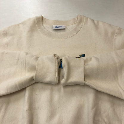 【中古品】【メンズ】 BETTER GIFT SHOP ベターギフトショップ 20SS LOGO CREWNECK SWEAT ロゴ クルーネック スウェット トレーナー 長袖 トップス 147-250426-yo-21-tei サイズ：XL カラー：ナチュラル 万代Net店