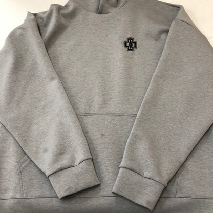 【中古品】【メンズ】 PENDLETON ペンドルトン × JEANS FACTORY ジーンズファクトリー 別注 コラボ NATIVE CARDBOARD KNIT SWEAT PARKA 4475-7237 ネイティブ柄 ダンボールニット スウェット パーカー トップス 145-250426-yo-20-tei サイズ：XL カラー：グレー 万代Net店