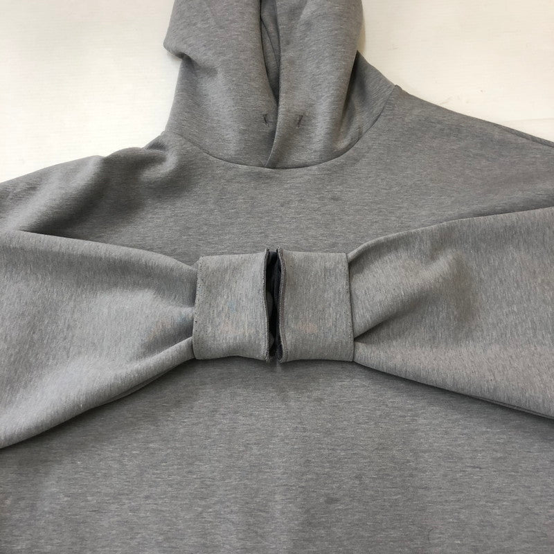 【中古品】【メンズ】 PENDLETON ペンドルトン × JEANS FACTORY ジーンズファクトリー 別注 コラボ NATIVE CARDBOARD KNIT SWEAT PARKA 4475-7237 ネイティブ柄 ダンボールニット スウェット パーカー トップス 145-250426-yo-20-tei サイズ：XL カラー：グレー 万代Net店