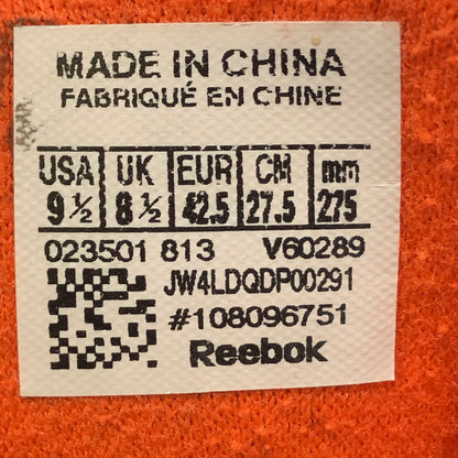 【中古品】【メンズ】 REEBOK リーボック V60289 PUMPKIN GLOW IN THE DARK 靴 シューズ スニーカー 162-260904-AS-3-hon サイズ：27.5cm カラー：オレンジ 万代Net店
