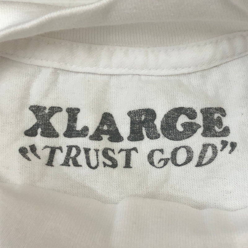 【中古品】【メンズ】 CACTUS PLANT FLEA MARKET カクタスプラントフリー マーケット × KANYE WEST カニエ・ウエスト 別注 コラボ KW CPFM JIK TEE 半袖 Tシャツ トップス 142-250426-kk-18-fuz サイズ：XL カラー：ホワイト 万代Net店