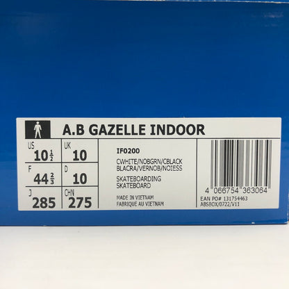 【中古品】【メンズ】 adidas アディダス × Blondey McCoy ブロンディ マッコイ 別注 コラボ A.B GAZELLE INDOOR IF0200 エービー ガゼル インドア スニーカー 靴 161-250716-KS-08-tei カラー：CWHITE/NOBGRN/CBLACK 万代Net店