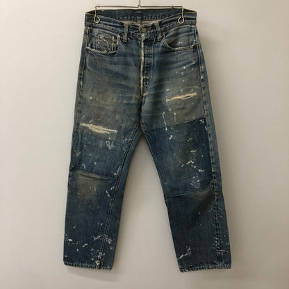 【中古品】【メンズ】 Levi's リーバイス 60’s 501 DENIM PANTS VINTAGE 60年代 501 デニムパンツ ボトムス ジーンズ BIG-E 後期モデル ボタン裏 刻印8 ヴィンテージ 156-250430-kk-49-tei サイズ：表記無し 下記参照 カラー：ライトインディゴ 万代Net店