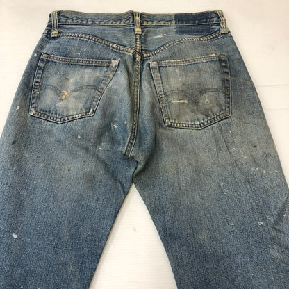【中古品】【メンズ】 Levi's リーバイス 60’s 501 DENIM PANTS VINTAGE 60年代 501 デニムパンツ ボトムス ジーンズ BIG-E 後期モデル ボタン裏 刻印8 ヴィンテージ 156-250430-kk-49-tei サイズ：表記無し 下記参照 カラー：ライトインディゴ 万代Net店