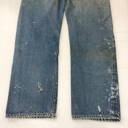 【中古品】【メンズ】 Levi's リーバイス 60’s 501 DENIM PANTS VINTAGE 60年代 501 デニムパンツ ボトムス ジーンズ BIG-E 後期モデル ボタン裏 刻印8 ヴィンテージ 156-250430-kk-49-tei サイズ：表記無し 下記参照 カラー：ライトインディゴ 万代Net店