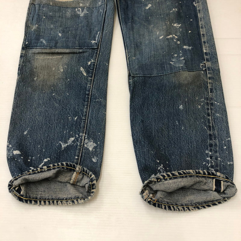 【中古品】【メンズ】 Levi's リーバイス 60’s 501 DENIM PANTS VINTAGE 60年代 501 デニムパンツ ボトムス ジーンズ BIG-E 後期モデル ボタン裏 刻印8 ヴィンテージ 156-250430-kk-49-tei サイズ：表記無し 下記参照 カラー：ライトインディゴ 万代Net店