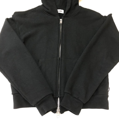 【中古品】【メンズ】 GEEKS ギークス DOWBL ZIP HOODIE ダブルジップフーディー トップス パーカー 140-250430-kk-22-fuzh サイズ：1 カラー：ブラック 万代Net店