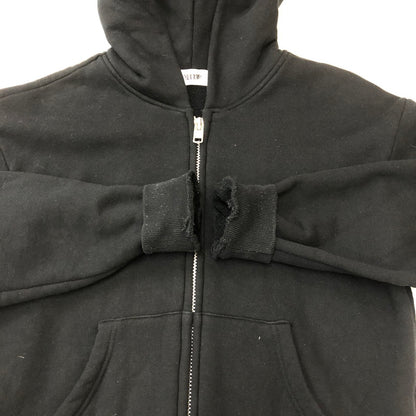 【中古品】【メンズ】 GEEKS ギークス DOWBL ZIP HOODIE ダブルジップフーディー トップス パーカー 140-250430-kk-22-fuzh サイズ：1 カラー：ブラック 万代Net店