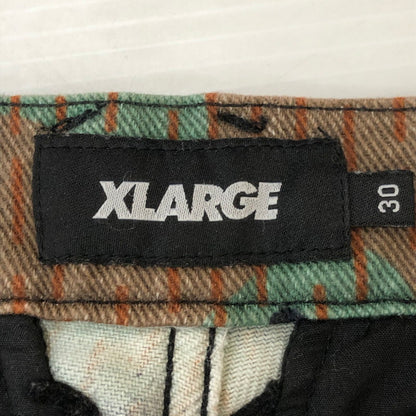 【中古品】【メンズ】 XLARGE エクストララージ WASHED CARGO PANTS 101251031013 ウォッシュド カーゴパンツ ボトムス 153-250430-kk-47-tei サイズ：30 カラー：カモ 万代Net店