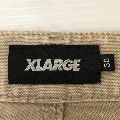 【中古品】【メンズ】 XLARGE エクストララージ AGING PAINTER PANTS 101251031012 エイジング ペインターパンツ ボトムス 153-250430-kk-46-tei サイズ：30 カラー：ベージュ 万代Net店
