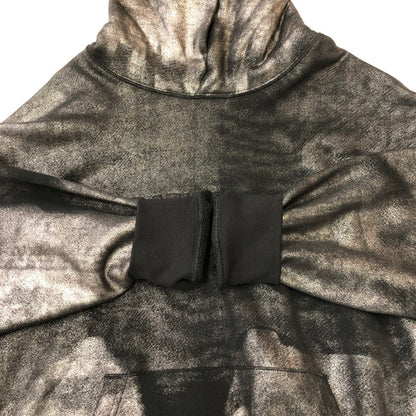 【中古品】【メンズ】 A BATHING APE アベイシングエイプ COATTED EMBOSS LOGO RELAXED FIT PULLOVER HOODIE 001PPL301318M コーテッド エンボス ロゴ 142-250430-kk-30-fuz サイズ：XL カラー：ブラック 万代Net店