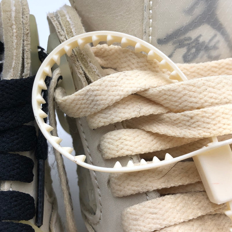 【中古品】【レディース】 NIKE ナイキ × OFF-WHITE オフホワイト 別注 コラボ WMNS AIR JORDAN 4 SP CV9388-100 ウィメンズ エアジョーダン 4 スニーカー 靴 160-250606-kk-03-tei カラー：SAIL/MUSLIN-WHITE-BLACK 万代Net店
