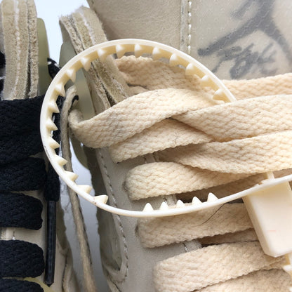 【中古品】【レディース】 NIKE ナイキ × OFF-WHITE オフホワイト 別注 コラボ WMNS AIR JORDAN 4 SP CV9388-100 ウィメンズ エアジョーダン 4 スニーカー 靴 160-250606-kk-03-tei カラー：SAIL/MUSLIN-WHITE-BLACK 万代Net店