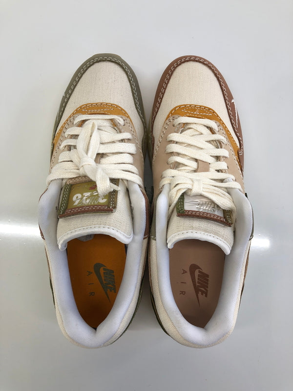 【中古品】【メンズ】 NIKE ナイキ DQ8656-133 W AIR MAX 1PRM エアマックス 靴 シューズ ローカットスニーカー 160-260924-AS-36-hon サイズ：28cm US11 カラー：SAIL/CARGO KHAKI-MINERAL CLAY 万代Net店