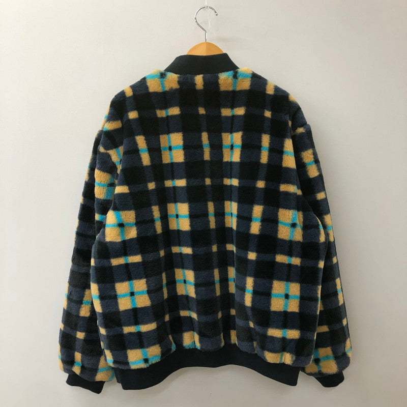 【中古品】【メンズ】 NIKE SB ナイキ スケートボーディング × CONCEPTS コンセプツ 別注 コラボ AS M NK SB JACKET QS CK7290-475 ファージャケット アウター 148-250501-kk-16-tei サイズ：XXL カラー：DARK OBSIDIAN/DARK OBSIDIAN 万代Net店