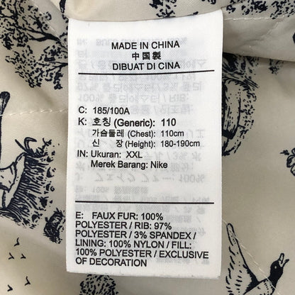 【中古品】【メンズ】 NIKE SB ナイキ スケートボーディング × CONCEPTS コンセプツ 別注 コラボ AS M NK SB JACKET QS CK7290-475 ファージャケット アウター 148-250501-kk-16-tei サイズ：XXL カラー：DARK OBSIDIAN/DARK OBSIDIAN 万代Net店