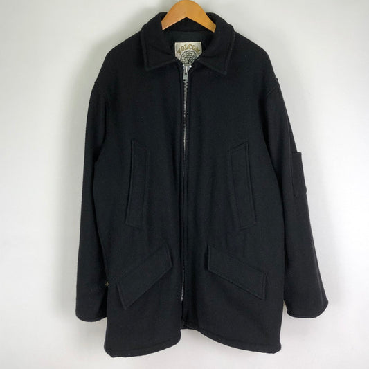 【現状渡し品】【メンズ】 VOLCOM ボルコム WINTER COATS ウィンターコート アウター ジャケット ウール 148-251127-ts-27-tei サイズ：L カラー：ブラック 万代Net店