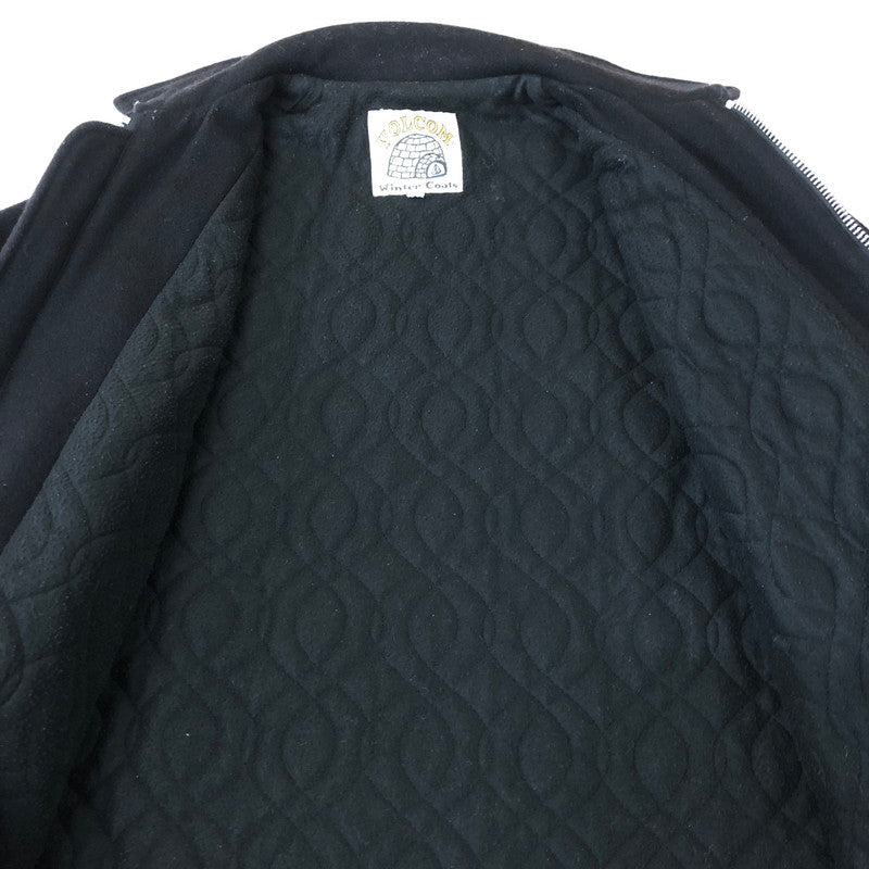【現状渡し品】【メンズ】 VOLCOM ボルコム WINTER COATS ウィンターコート アウター ジャケット ウール 148-251127-ts-27-tei サイズ：L カラー：ブラック 万代Net店