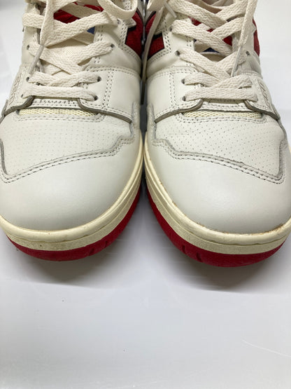 【中古品】【メンズ】 NEW BALANCE ニューバランス × Aime Leon Dore エメ レオン ドレ 別注 コラボ BB550A3 ローカット スニーカー 靴 162-260718-kk-30-hon カラー：OFF WHITE/RED/NAVY 万代Net店