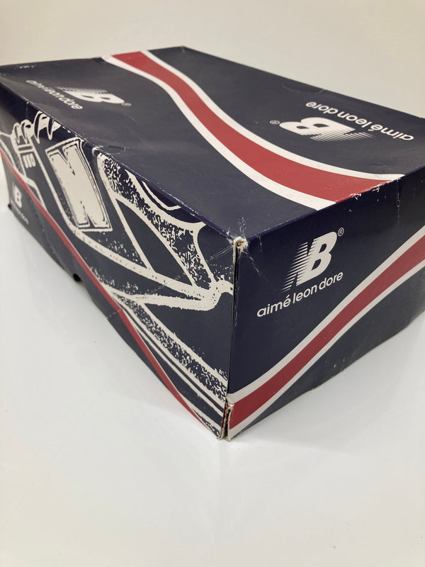 【中古品】【メンズ】 NEW BALANCE ニューバランス × Aime Leon Dore エメ レオン ドレ 別注 コラボ BB550A3 ローカット スニーカー 靴 162-260718-kk-30-hon カラー：OFF WHITE/RED/NAVY 万代Net店