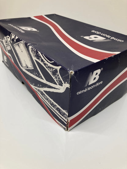 【中古品】【メンズ】 NEW BALANCE ニューバランス × Aime Leon Dore エメ レオン ドレ 別注 コラボ BB550A3 ローカット スニーカー 靴 162-260718-kk-30-hon カラー：OFF WHITE/RED/NAVY 万代Net店
