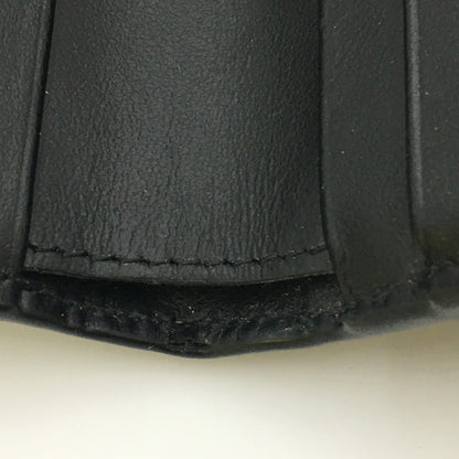 【中古美品】【メンズ】 BOTTEGAVENETA ボッテガヴェネタ イントレチャート 二つ折りファスナーウォレット 775546VCPQ48803 財布 181-250503-kk-01-tei カラー：ブラック 万代Net店