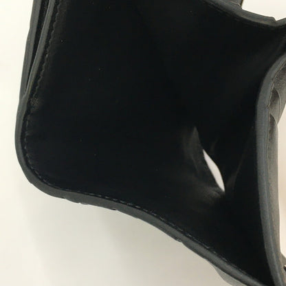 【中古美品】【メンズ】 BOTTEGAVENETA ボッテガヴェネタ イントレチャート 二つ折りファスナーウォレット 775546VCPQ48803 財布 181-250503-kk-01-tei カラー：ブラック 万代Net店