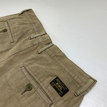 【中古品】【メンズ】 WTAPS ダブルタップス SHORT PANTS 151LTDT-PTM07 ショートパンツ ボトムス ハーフパンツ サファリ ショーツ 153-260720-ko-13-tei サイズ：M カラー：ベージュ 万代Net店