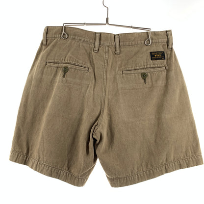 【中古品】【メンズ】 WTAPS ダブルタップス SHORT PANTS 151LTDT-PTM07 ショートパンツ ボトムス ハーフパンツ サファリ ショーツ 153-260720-ko-13-tei サイズ：M カラー：ベージュ 万代Net店