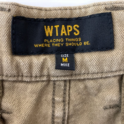 【中古品】【メンズ】 WTAPS ダブルタップス SHORT PANTS 151LTDT-PTM07 ショートパンツ ボトムス ハーフパンツ サファリ ショーツ 153-260720-ko-13-tei サイズ：M カラー：ベージュ 万代Net店