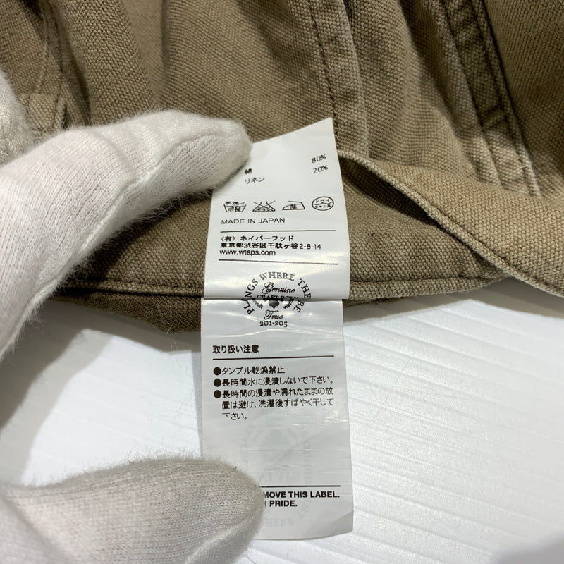 【中古品】【メンズ】 WTAPS ダブルタップス SHORT PANTS 151LTDT-PTM07 ショートパンツ ボトムス ハーフパンツ サファリ ショーツ 153-260720-ko-13-tei サイズ：M カラー：ベージュ 万代Net店