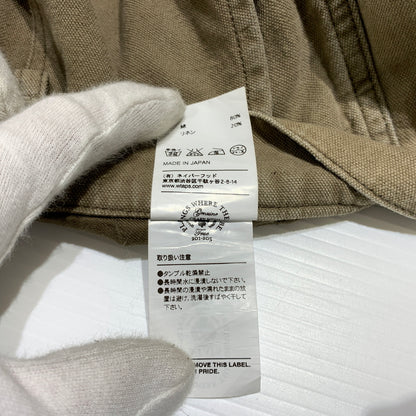 【中古品】【メンズ】 WTAPS ダブルタップス SHORT PANTS 151LTDT-PTM07 ショートパンツ ボトムス ハーフパンツ サファリ ショーツ 153-260720-ko-13-tei サイズ：M カラー：ベージュ 万代Net店